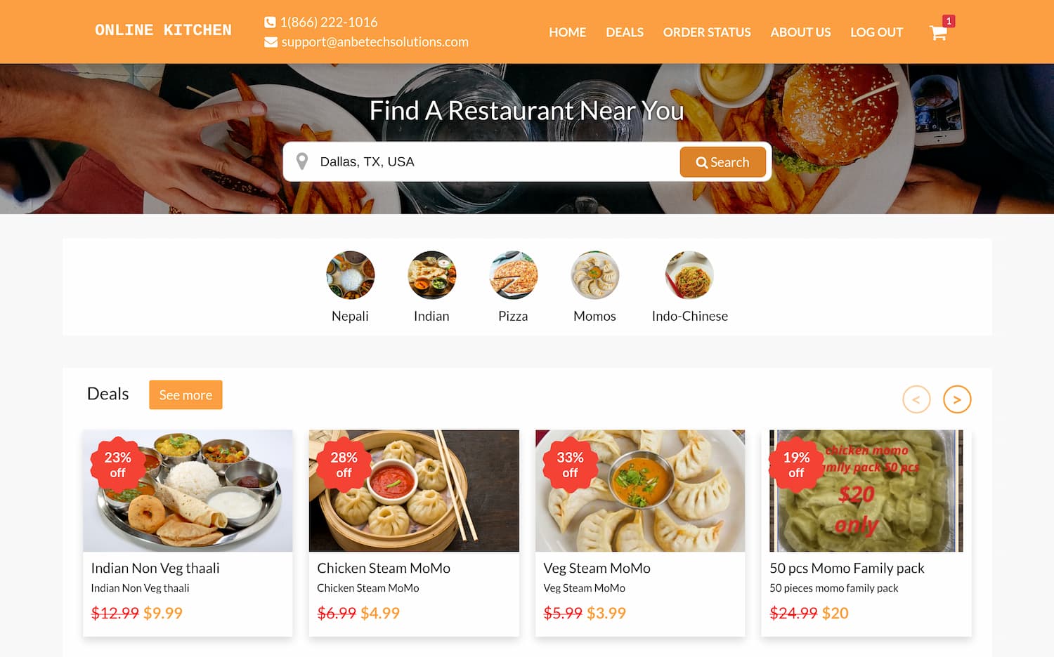 Online Kitchen